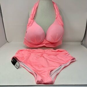 NWT Agua Menta pink bikini in perfect condition size XL